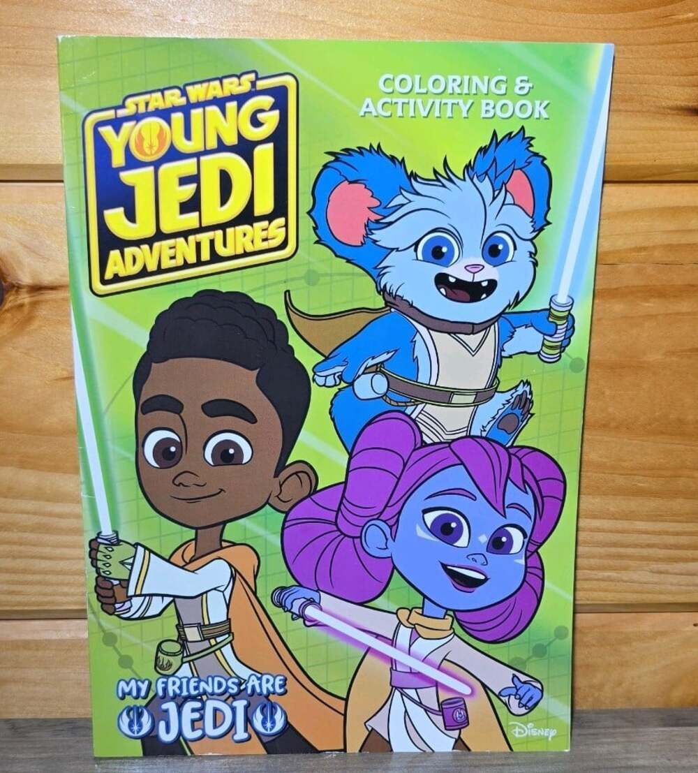 New Star Wars Young Jedi Adventures My Friends Are Jedi Coloring & Activity Book